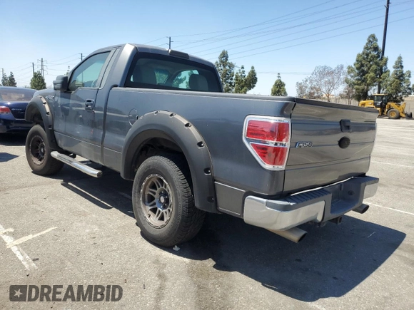 2009 Ford F-150 XL with VIN 1FTRF12W19KB98117, listed as a Copart auction lot 57605325 with 138,965 mi miles and Salvage title. Bid and sale history available at DreamBid. Image 2.