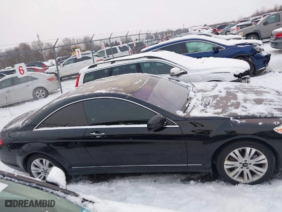 2010 Mercedes-Benz CL-Class CL 550 with VIN WDDEJ8GB3AA023749, listed as a IAAI auction lot 41427312 with NaN miles. Bid and sale history available at carsss.com. Image 13.