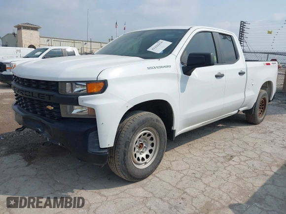 2021 Chevrolet Silverado 1500 Work Truck with VIN 1GCRYAEF6MZ216391, listed as a IAAI auction lot 42222436 with 56,286 mi miles and . Bid and sale history available at DreamBid. Image 17.