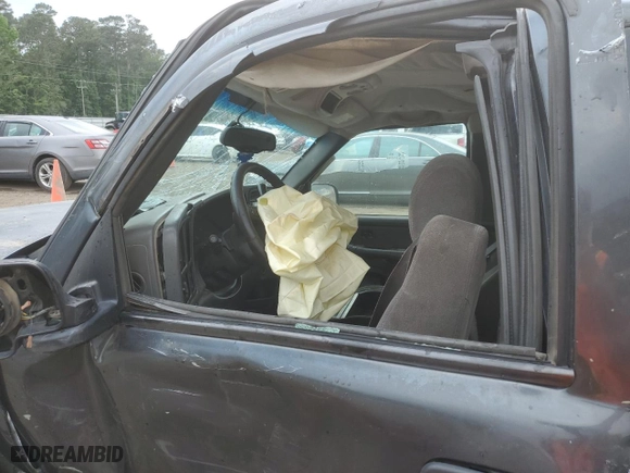 2003 GMC Sierra 1500 SLE with VIN 2GTEC19V731255237, listed as a Copart auction lot 53623545 with 0 mi miles and Salvage Title. Bid and sale history available at carsss.com. Image 7.