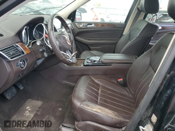 2017 Mercedes-Benz GLS 450 with VIN 4JGDF6EE4HA765897, listed as a Copart auction lot 55741505 with Not Provided miles and Salvage Title. Bid and sale history available at DreamBid. Image 7.