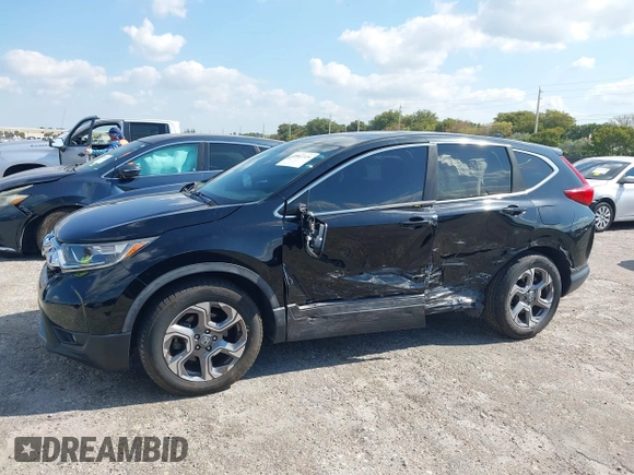 2017 Honda CR-V EX-L with VIN 7FARW1H80HE004721, listed as a IAAI auction lot 42063324 with 33,226 mi miles. Bid and sale history available at carsss.com. Image 6.