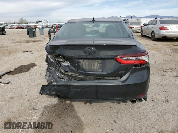 2022 Toyota Camry SE with VIN 4T1G11AK8NU029310, listed as a Copart auction lot 86824594 with 95,856 mi miles and Salvage Title. Bid and sale history available at carsss.com. Image 6.