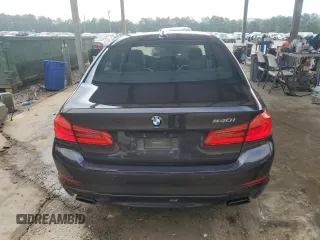 2017 BMW 5 Series 540i z VIN WBAJE5C31HG916453, wystawiony jako Copart lot #56172365 z przebiegiem 94 215 mil mil oraz Szkoda całkowita • Salvage title. Historia ofert i sprzedaży dostępna na DreamBid. Obrazek 6.