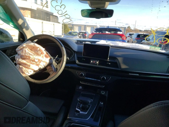 2018 Audi Q5 Premium Plus with VIN WA1BNAFY6J2238724, listed as a Copart auction lot 37409633 with 48,438 mi miles and . Bid and sale history available at DreamBid. Image 8.