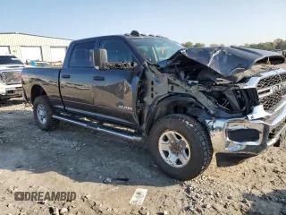 2019 Ram 2500 Tradesman with VIN 3C6UR5CJ6KG553668, listed as a Copart auction lot 71576394 with 59,983 mi miles and Salvage title. Bid and sale history available at DreamBid. Image 4.