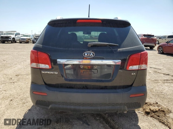 2013 Kia Sorento EX with VIN 5XYKU3A67DG362084, listed as a Copart auction lot 50075055 with 122,770 mi miles and Salvage Title. Bid and sale history available at DreamBid. Image 6.