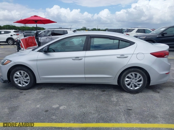 2018 Hyundai Elantra SE with VIN KMHD74LF8JU471498, listed as a IAAI auction lot 42006616 with 76,147 mi miles. Bid and sale history available at carsss.com. Image 14.