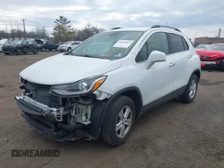 2018 Chevrolet Trax LT with VIN KL7CJPSB7JB714941, listed as a IAAI auction lot 41852865 with 112,606 mi miles. Bid and sale history available at carsss.com. Image 17.