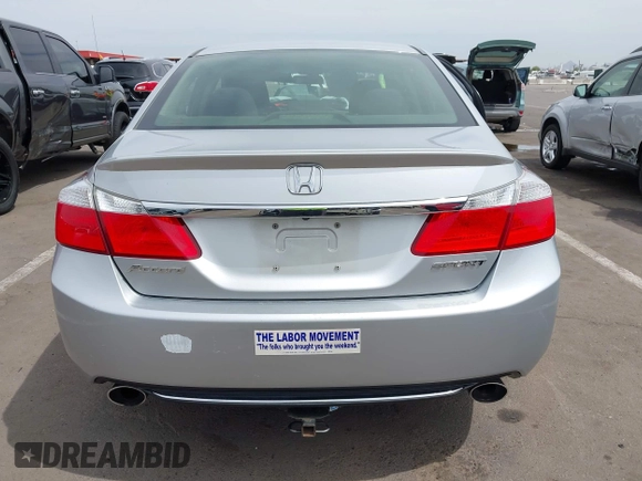 2013 Honda Accord Sport with VIN 1HGCR2F52DA064088, listed as a IAAI auction lot 40659913 with 109,325 mi miles and . Bid and sale history available at DreamBid. Image 17.