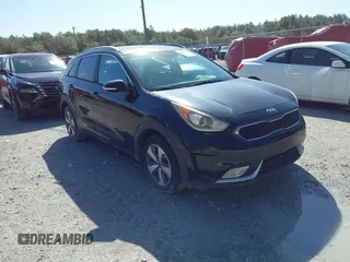 2017 Kia Niro Touring Launch Edition with VIN KNDCC3LC3H5034914, listed as a IAAI auction lot 41683906 with 1 mi miles. Bid and sale history available at carsss.com. Image 1.