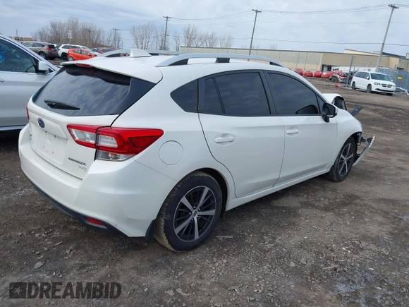 2019 Subaru Impreza Premium with VIN 4S3GTAC62K3704035, listed as a IAAI auction lot 42025822 with 76,067 mi miles and . Bid and sale history available at DreamBid. Image 4.