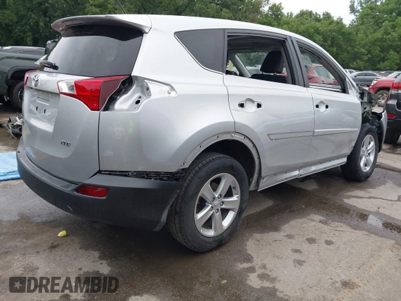 2013 Toyota RAV4 XLE with VIN JTMWFREV3DD019397, listed as a IAAI auction lot 42274433 with 91,578 mi miles and . Bid and sale history available at DreamBid. Image 4.