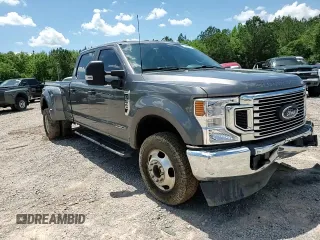 2022 Ford F-350 XL with VIN 1FT8W3DT3NEC68137, listed as a Copart auction lot 56683495 with 83,768 mi miles and Salvage title. Bid and sale history available at DreamBid. Image 13.