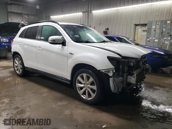 2015 Mitsubishi Outlander Sport 2.4 GT with VIN 4A4AR4AW7FE037037, listed as a Copart auction lot 89276145 with 60,287 mi miles and Salvage Title. Bid and sale history available at carsss.com. Image 4.