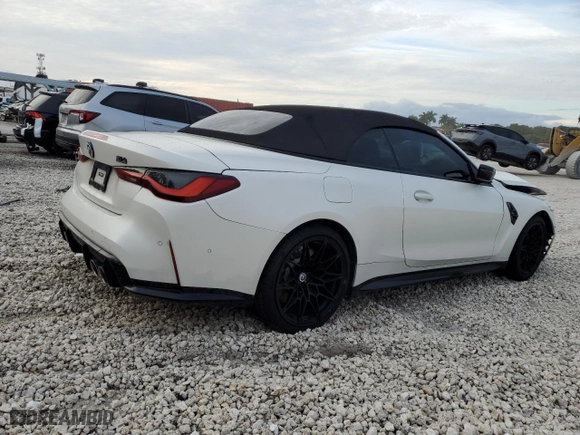 2022 BMW M4 Competition xDrive with VIN WBS33BA08NCK43651, listed as a Copart auction lot 86770254 with NaN miles and Salvage Title. Bid and sale history available at carsss.com. Image 3.