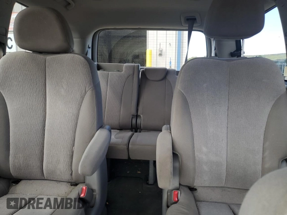 2012 Kia Sedona LX with VIN KNDMG4C7XC6429290, listed as a Copart auction lot 75205014 with 131,359 mi miles and Salvage Title. Bid and sale history available at carsss.com. Image 10.
