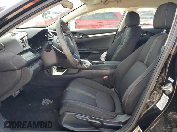 2017 Honda Civic Sedan LX with VIN 19XFC2F54HE009643, listed as a Copart auction lot 49723675 with 63,423 mi miles and Salvage Title. Bid and sale history available at carsss.com. Image 7.
