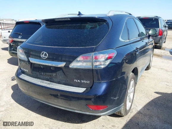 2010 Lexus RX 350 with VIN 2T2ZK1BAXAC033488, listed as a IAAI auction lot 41682733 with 134,007 mi miles. Bid and sale history available at carsss.com. Image 4.