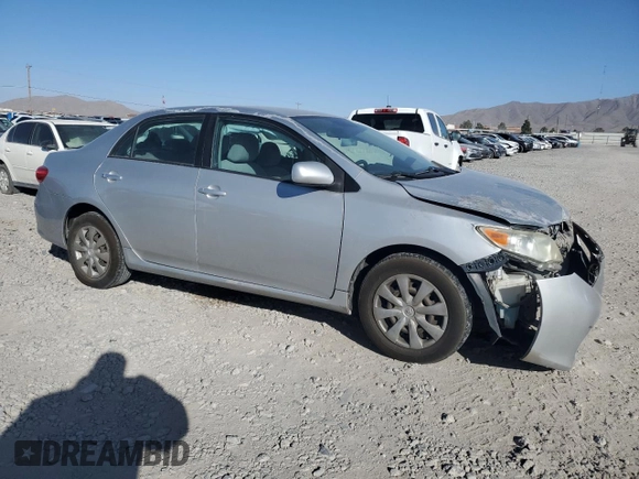 2011 Toyota Corolla L with VIN JTDBU4EE5BJ103727, listed as a Copart auction lot 89411495 with 158,414 mi miles and Salvage Title. Bid and sale history available at carsss.com. Image 4.