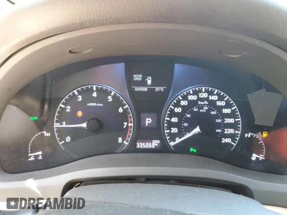 2013 Lexus RX 350 with VIN 2T2BK1BA2DC209682, listed as a Copart auction lot 59856755 with 335,059 mi miles and Clean title. Bid and sale history available at DreamBid. Image 9.