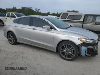 2014 Ford Fusion Titanium with VIN 3FA6P0K94ER386775, listed as a Copart auction lot 50552835 with 1,764,116 mi miles and Salvage Title. Bid and sale history available at carsss.com. Image 4.