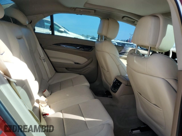 2014 Cadillac CTS Performance RWD with VIN 1G6AS5SX0E0132207, listed as a Copart auction lot 76741764 with 123,326 mi miles and Salvage title. Bid and sale history available at DreamBid. Image 10.