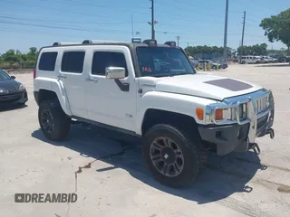 2007 Hummer H3 SUV z VIN 5GTDN13EX78124913, wystawiony jako IAAI lot #42297899 z przebiegiem 176 080 mil mil oraz . Historia ofert i sprzedaży dostępna na DreamBid. Obrazek 1.