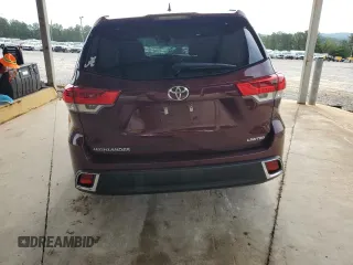 2018 Toyota Highlander Limited with VIN 5TDYZRFH6JS287062, listed as a Copart auction lot 56739745 with 92,382 mi miles and Salvage title. Bid and sale history available at DreamBid. Image 6.