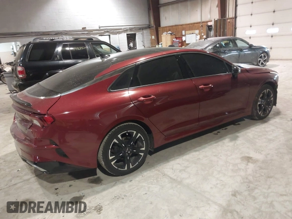 2022 Kia K5 GT-Line z VIN 5XXG64J26NG132254, wystawiony jako IAAI lot #41410563 z przebiegiem 29 345 mil mil oraz . Historia ofert i sprzedaży dostępna na DreamBid. Obrazek 4.
