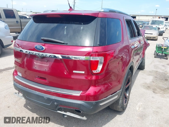 2018 Ford Explorer Limited z VIN 1FM5K7FH3JGC92656, wystawiony jako IAAI lot #42368902 z przebiegiem Nie podano mil oraz . Historia ofert i sprzedaży dostępna na DreamBid. Obrazek 4.