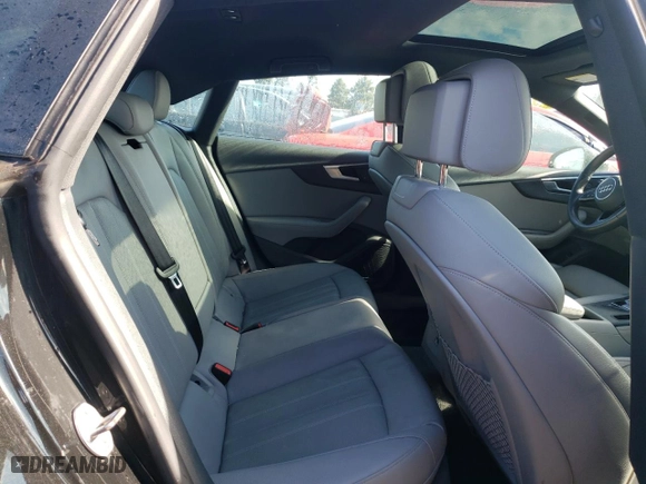 2018 Audi A5 Sportback Prestige with VIN WAUFNCF55JA078265, listed as a Copart auction lot 51595414 with NaN miles and Salvage Title. Bid and sale history available at carsss.com. Image 10.