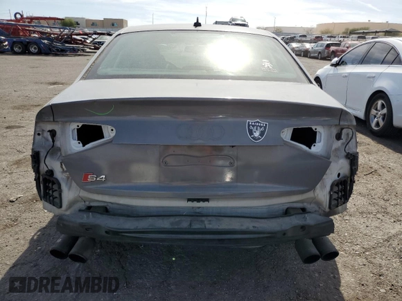 2013 Audi S4 Premium Plus with VIN WAUBGAFLXDA092341, listed as a Copart auction lot 75766344 with 74,088 mi miles and Salvage Title. Bid and sale history available at carsss.com. Image 6.