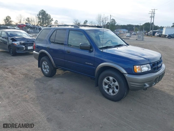 2002 Isuzu Rodeo S with VIN 4S2CK58W324306607, listed as a IAAI auction lot 41466742 with 158,540 mi miles. Bid and sale history available at carsss.com. Image 1.