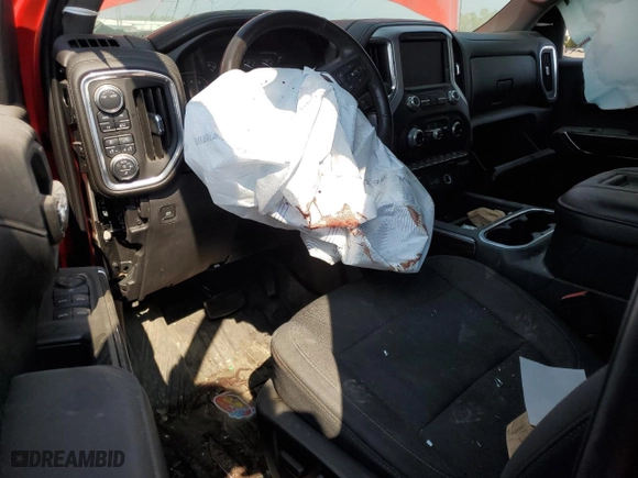 2020 GMC Sierra 1500 Elevation with VIN 3GTP9CEK5LG438111, listed as a Copart auction lot 69051304 with 0 mi miles and Salvage Title. Bid and sale history available at carsss.com. Image 7.