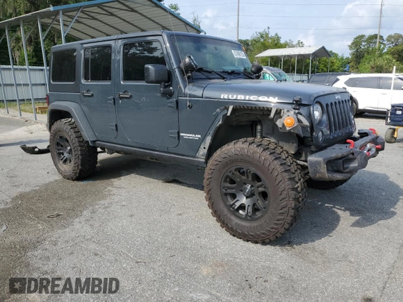2017 Jeep Wrangler Unlimited Rubicon с VIN 1C4HJWFG8HL646923, выставлен на аукционе Copart как лот 57409125 с пробегом 79 835 миль миль и Списание • Salvage title. История ставок и продаж доступна на DreamBid. Изображение 4.
