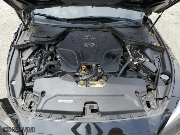 2020 Infiniti Q50 EDITION 30 with VIN JN1EV7AP9LM203383, listed as a Copart auction lot 57332294 with NaN miles and Salvage Title. Bid and sale history available at carsss.com. Image 12.
