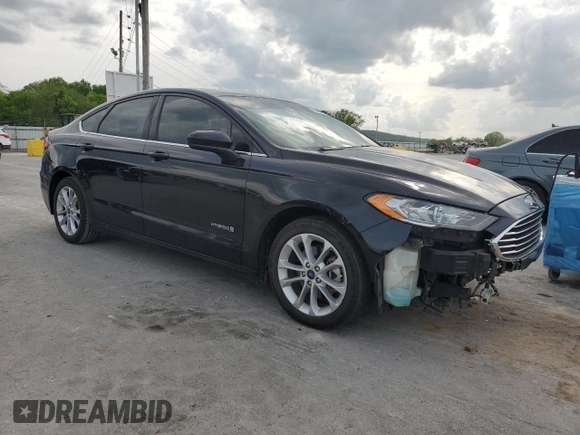 2019 Ford Fusion Hybrid SE with VIN 3FA6P0LUXKR243750, listed as a Copart auction lot 52634935 with 111,757 mi miles and Salvage Title. Bid and sale history available at carsss.com. Image 4.
