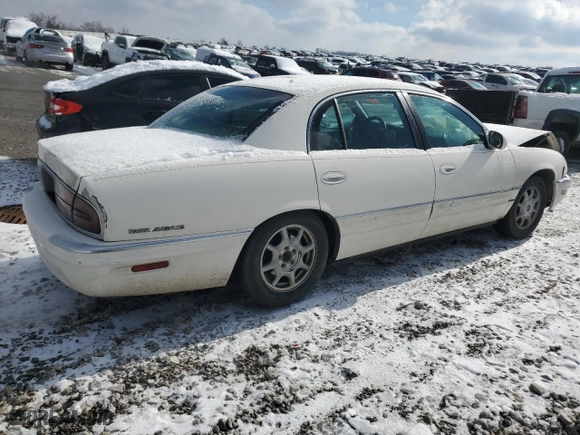 2001 Buick Park Avenue with VIN 1G4CW54K114150807, listed as a Copart auction lot 87649155 with 159472 miles and Salvage Title. Bid and sale history available at carsss.com. Image 3.