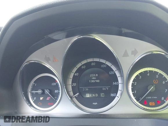 2009 Mercedes-Benz C 300 Sport with VIN WDDGF54X19R084393, listed as a IAAI auction lot 42145244 with 130,740 mi miles and . Bid and sale history available at DreamBid. Image 7.