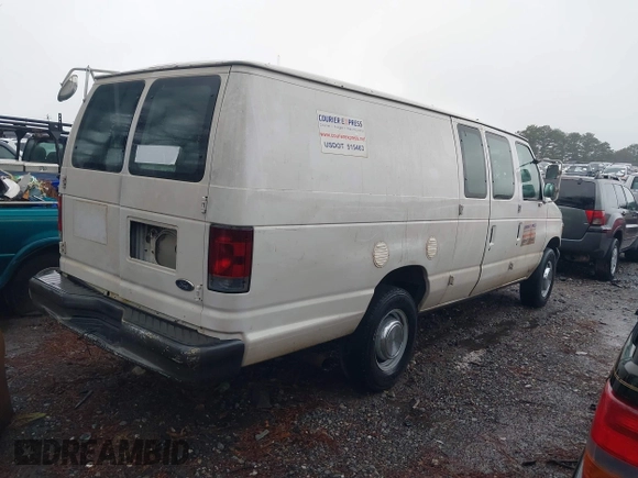 2006 Ford Econoline Cargo with VIN 1FTSS34L36HB35041, listed as a IAAI auction lot 41385226 with 349,088 mi miles and . Bid and sale history available at DreamBid. Image 4.
