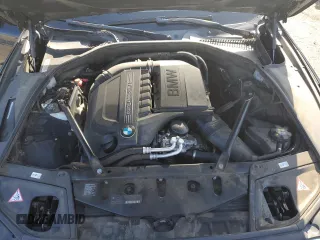2015 BMW 5 Series 535i with VIN WBA5B1C5XFG127381, listed as a Copart auction lot 51338675 with 123,596 mi miles and Salvage Title. Bid and sale history available at carsss.com. Image 11.