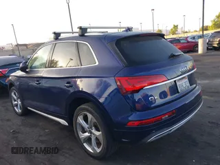 2021 Audi Q5 Premium Plus with VIN WA1BAAFY5M2015445, listed as a IAAI auction lot 42648905 with 41,312 mi miles and . Bid and sale history available at DreamBid. Image 14.