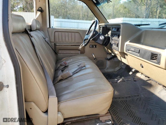 1991 Dodge Dakota "S" with VIN 1B7GL26X0MS316689, listed as a Copart auction lot 75984474 with 189,426 mi miles and Salvage Title. Bid and sale history available at carsss.com. Image 10.