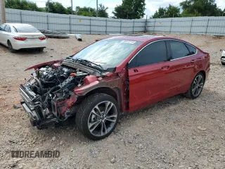 2020 Ford Fusion Titanium with VIN 3FA6P0K91LR180973, listed as a Copart auction lot 60023215 with 26,615 mi miles and Salvage title. Bid and sale history available at DreamBid. Image 1.