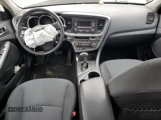 2015 Kia Optima LX z VIN KNAGM4A78F5530621, wystawiony jako Copart lot #43874535 z przebiegiem Nie podano mil oraz Szkoda całkowita • Salvage title. Historia ofert i sprzedaży dostępna na DreamBid. Obrazek 8.