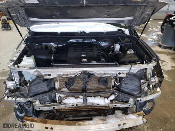 2020 Toyota Tundra 4WD SR with VIN 5TFUY5F10LX950300, listed as a Copart auction lot 88025455 with 96,969 mi miles and Salvage Title. Bid and sale history available at carsss.com. Image 11.