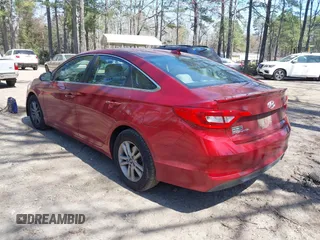 2016 Hyundai Sonata 2.4L with VIN 5NPE24AF6GH411832, listed as a IAAI auction lot 41918113 with 195,783 mi miles and . Bid and sale history available at DreamBid. Image 3.