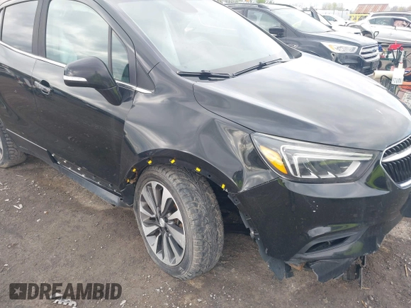 2017 Buick Encore Essence with VIN KL4CJCSB5HB112457, listed as a IAAI auction lot 42180602 with 125,238 mi miles and . Bid and sale history available at carsss.com. Image 17.