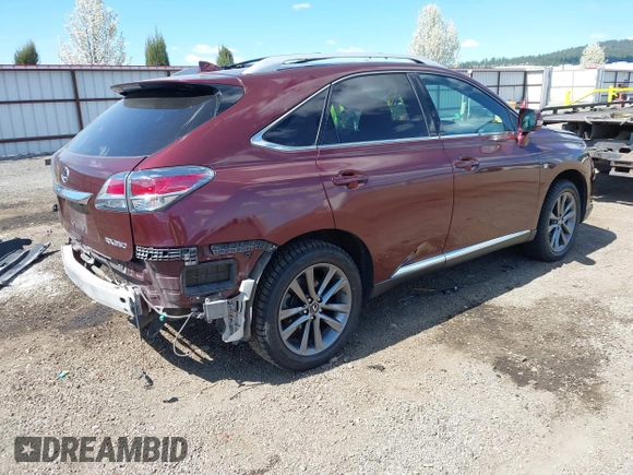 2014 Lexus RX 350 with VIN 2T2BK1BA6EC241603, listed as a IAAI auction lot 42068651 with 90,729 mi miles and . Bid and sale history available at DreamBid. Image 4.